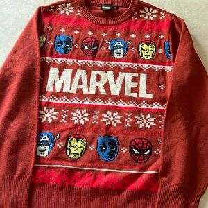 Marvel crew neck sweater